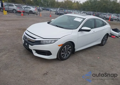 2018 Honda Civic Ex из США, поврежденный, VIN 19XFC2F79JE010729
